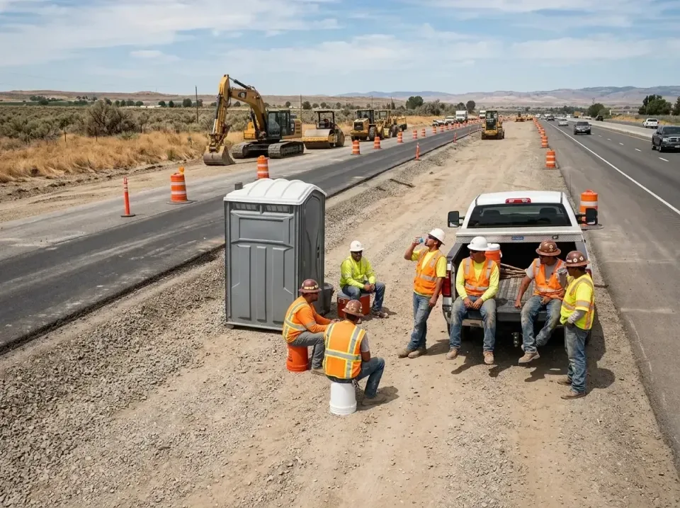 highway-road-construction-crew-007 — frequently asked questions, Porta Potty and Restroom Rentals in Pitman, NJ